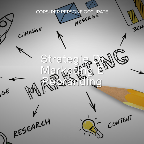 Strategie Di Marketing E Rebranding